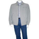 Μπουφάν ανοιξιάτικο γκρι ανοιχτό