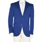 Σακάκι μπλε ραφ