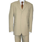 Κοστούμι γκρι-μπεζ